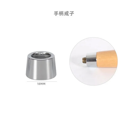 Coffee Solid Wooden Handle M10, Filter Holder Espresso Coffee Machine Tools Accessories For Barista Home