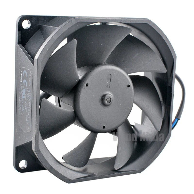 AUB0712HJ-00 BKC 7cm 70mm Fan 70x70x25mm DC12V 0.40A 3pin Cooling Fan for Projector