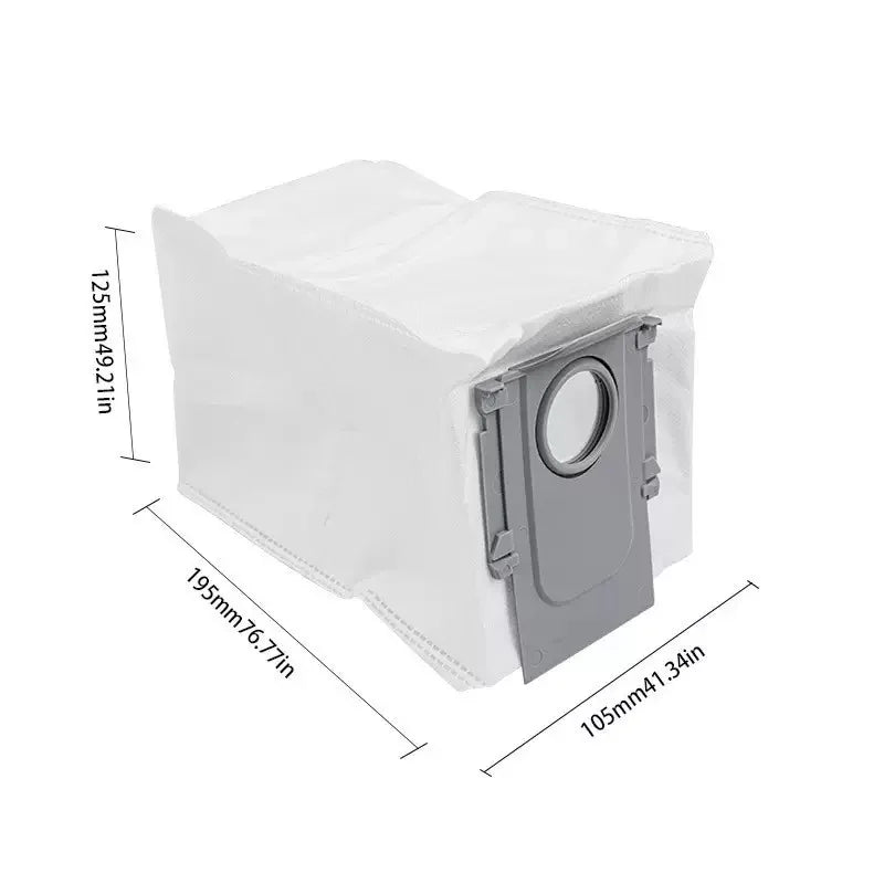 Compatible with Roborock Saros 20 Sonic / S10 MaxV Ultra Vacuum Spare Parts Main Side Brushes Mop Cloths HEPA Filters Dust Bags Accessories