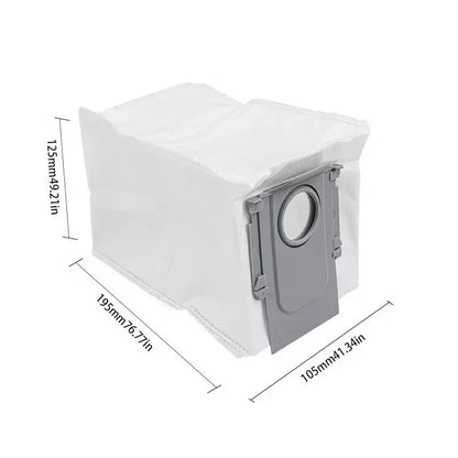 Compatible with Roborock Saros 10R / Saros 20 Robot Vacuum Spare Parts Main Side Brushes Mop Cloths HEPA Filters Dust Bags Accessories