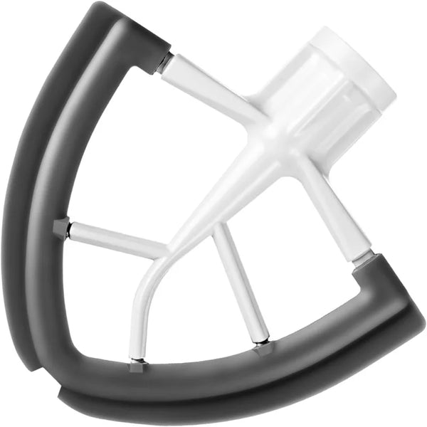 Flexible Side Beater for KitchenAid Mixer 4.5-5-Quart Tilt Head, Kitchen Mixer Paddle Attachment with Silicone Side Bowl Scraper