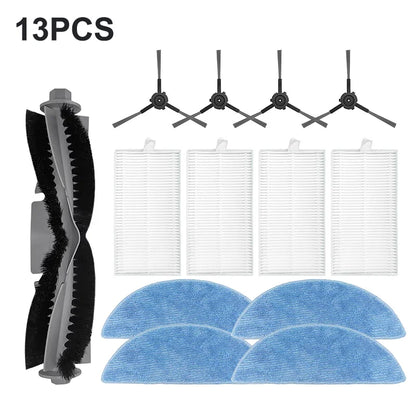 Compatible with (ECOVACS DEBOT Y1 PRO, DEEBOOT NEO 2.0, YEEDI Y1 PRO) Vacuum Parts Main Roller Side Brush Filter Mop Cloth Accessories