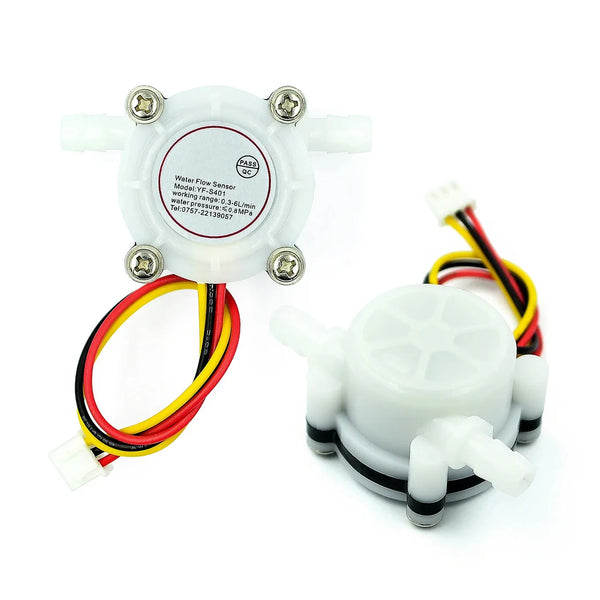 Water Coffee Flow Sensor Switch Meter Flowmeter Counter 0.3-6L/min inner diameter 2mm YF-S401