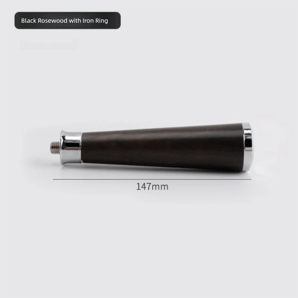 M10 Coffee Portafilter Handle Revolving for 51/53/58mm Coffee Machine Handle Solid Wood Barista Tools Filter Holder Handle