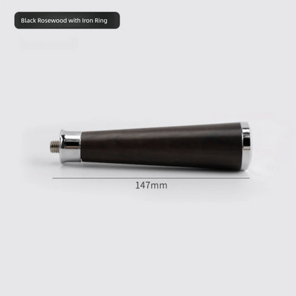 M10 Coffee Portafilter Handle Revolving for 51/53/58mm Coffee Machine Handle Solid Wood Barista Tools Filter Holder Handle