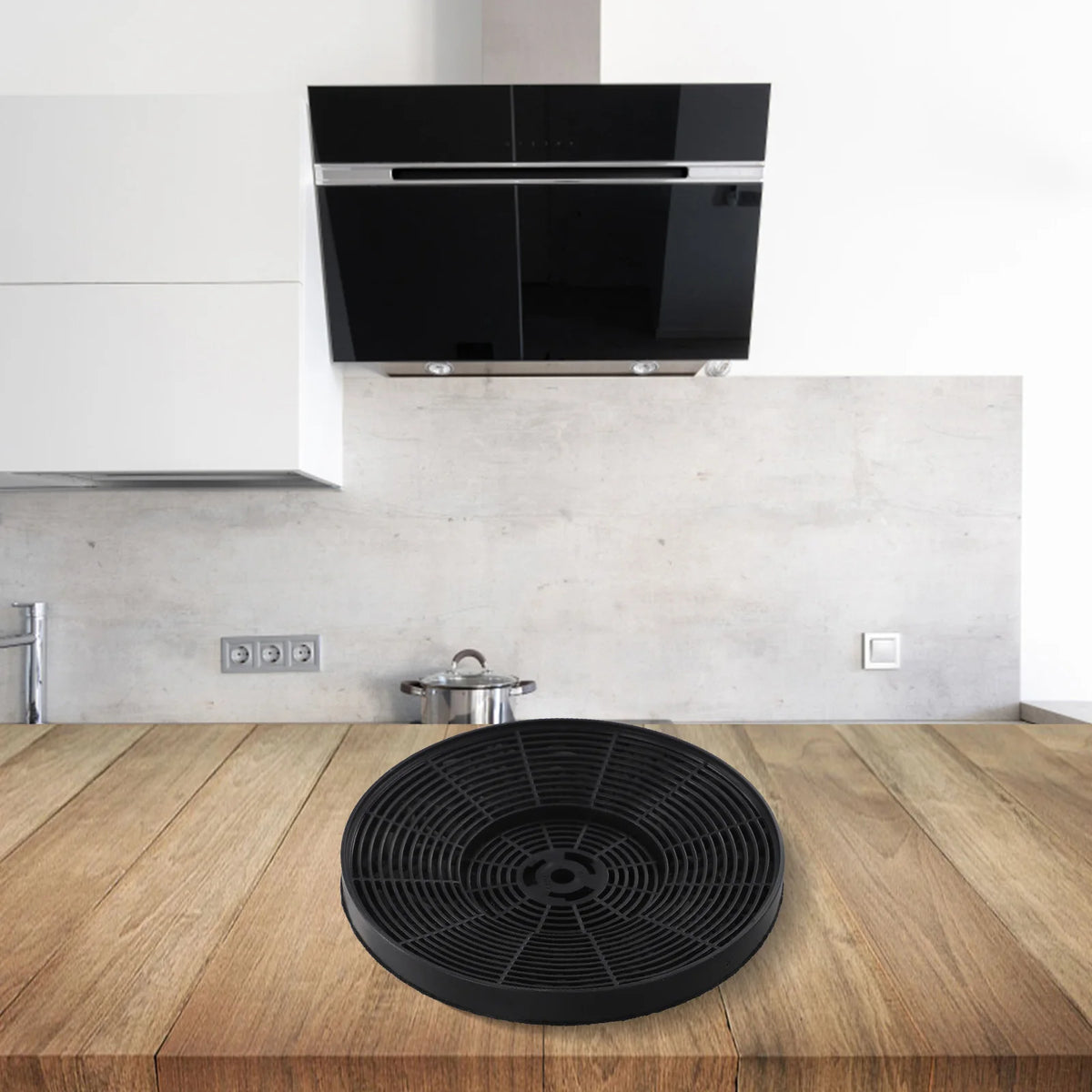 Kitchen Filter Range Hood Activated Carbon Filter 175mm*175mm*15mm Filter Kitchen Air Filters Tool Kitchen Household Accessories