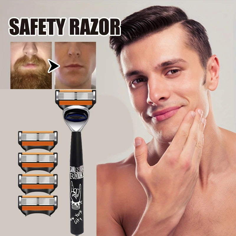Six-Layer Replacement Razor Cartridges