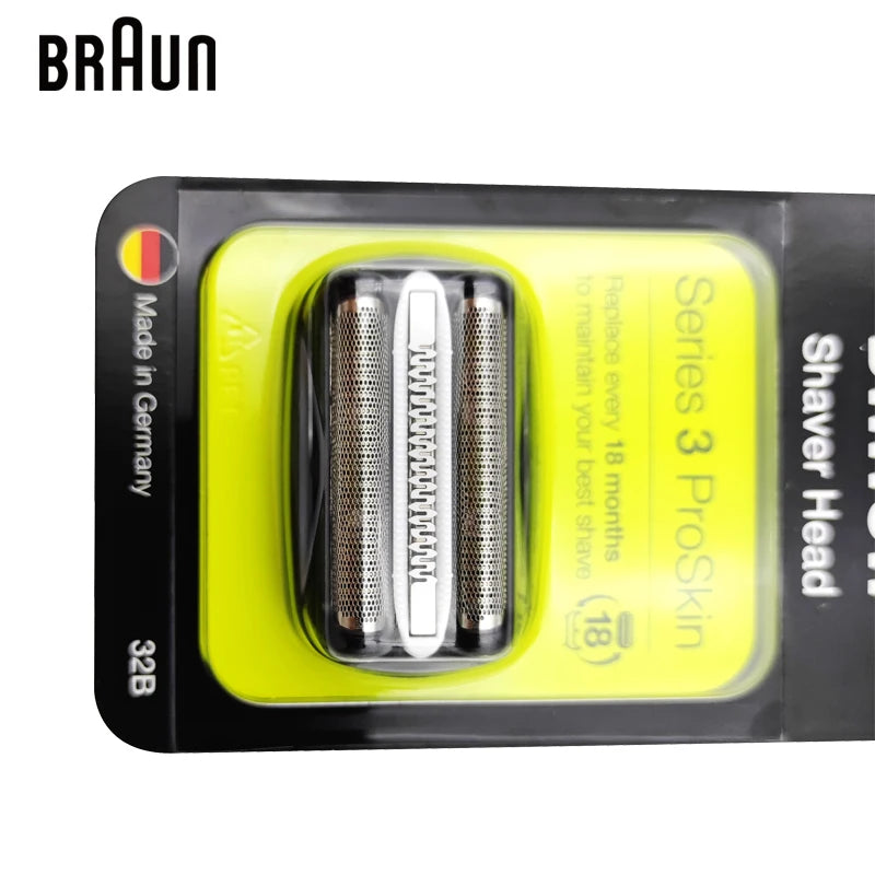 32B Replacement Shaver Head Compatible with Braun Series 3