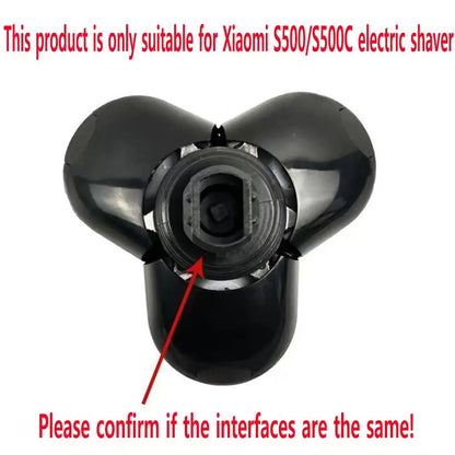 Compatible with Xiaomi Mijia S500 S500C Replacement Shaver Head