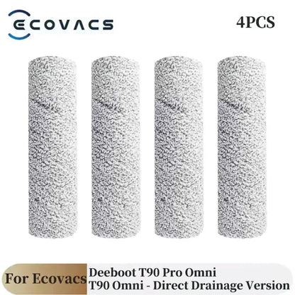 For Ecovacs Deebot T90 Pro Omni/T90 Omni Robot Vacuum Cleaner Parts Main Roller Side Brush Filter Mop Cloth Dust Bag Accessories