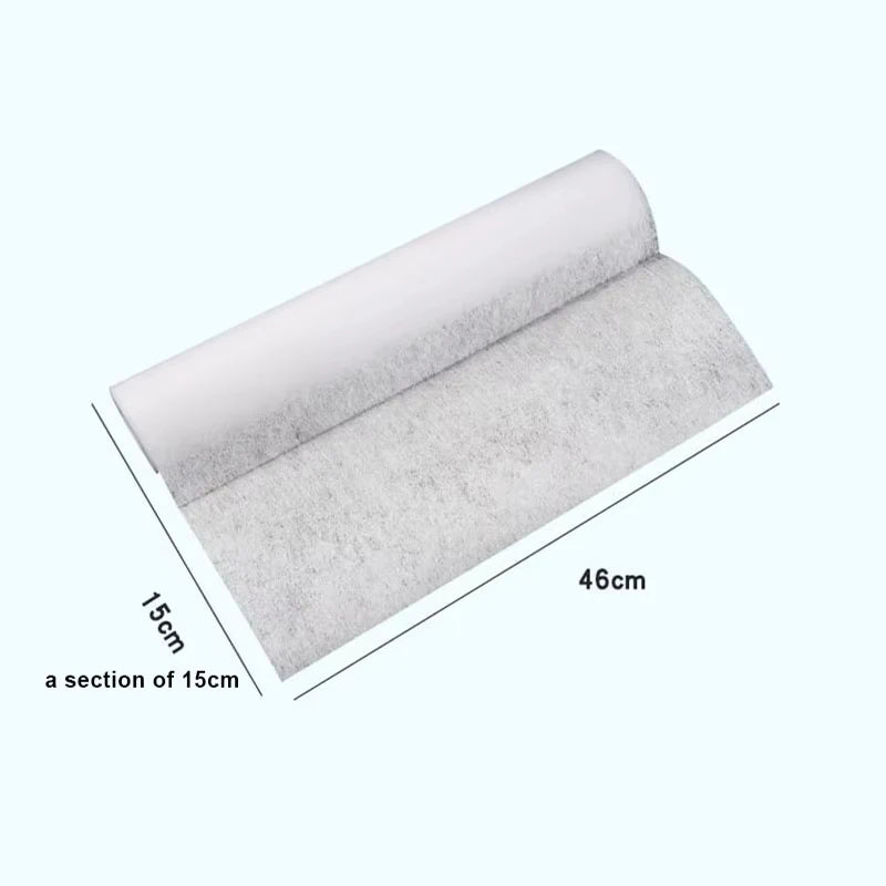 46cm*5/10M Range Hood Filter Paper Disposable Non-woven Oil-proof Cotton Filter Paper Compatible with Extractor Hoods