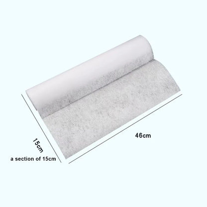 46cm*5/10M Range Hood Filter Paper Disposable Non-woven Oil-proof Cotton Filter Paper Compatible with Extractor Hoods