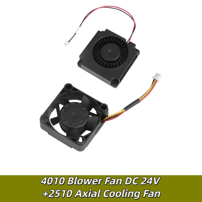 Creality Ender 3 V3 SE Fans,4010 Blower Fan DC 24V 2510 Axial Cooling Fan Hotend Heat Sink Fan for Ender 3 V3 SE/KE
