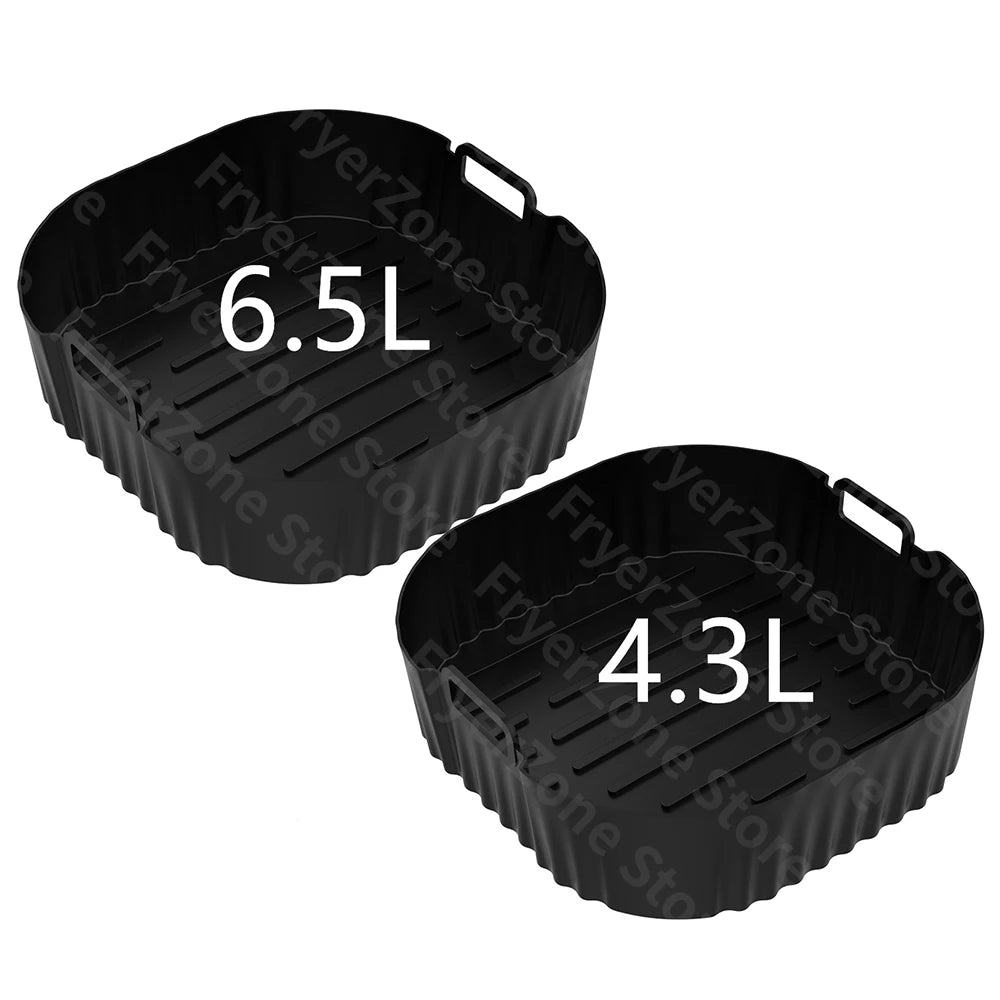 Silicone Mould for Cosori 10.8L - 2 Chamber Double Stack Airfryer Accessories, Hot Air Fryer Mould Specially Designed