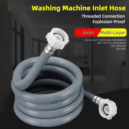 Automatic Washing Machine Inlet Hose 3/4 Inch High Pressure European Water Inlet Hose ‌Explosion Proof Garden Water Supply Pipe