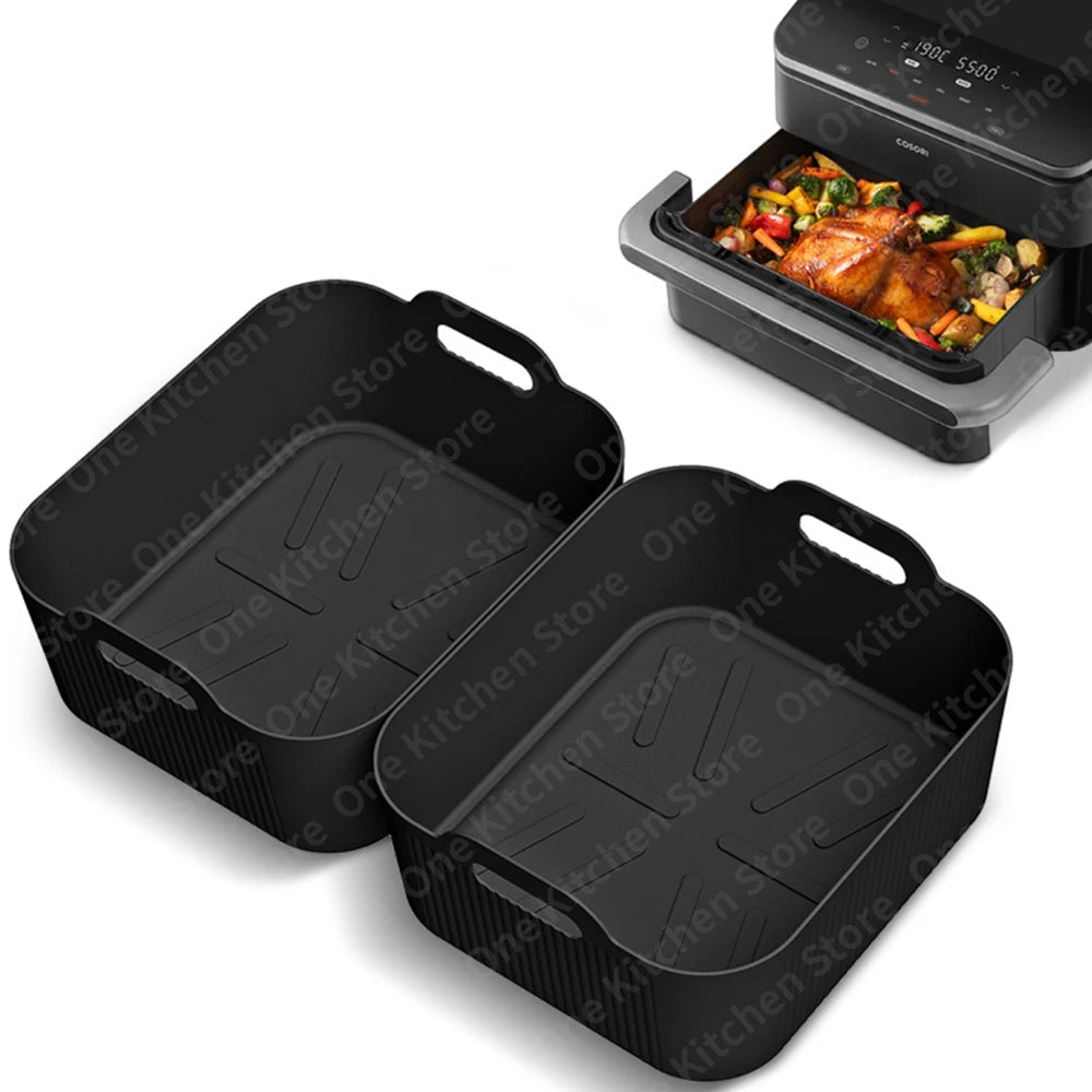 Silicone Air Fryer Mould for COSORI Foodi Flex 10L Silicone Mould Accessories for Ninja AF500 Air Fryer Accessories