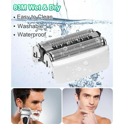 83M Replacement Shaver Head Compatible with Braun Series 8