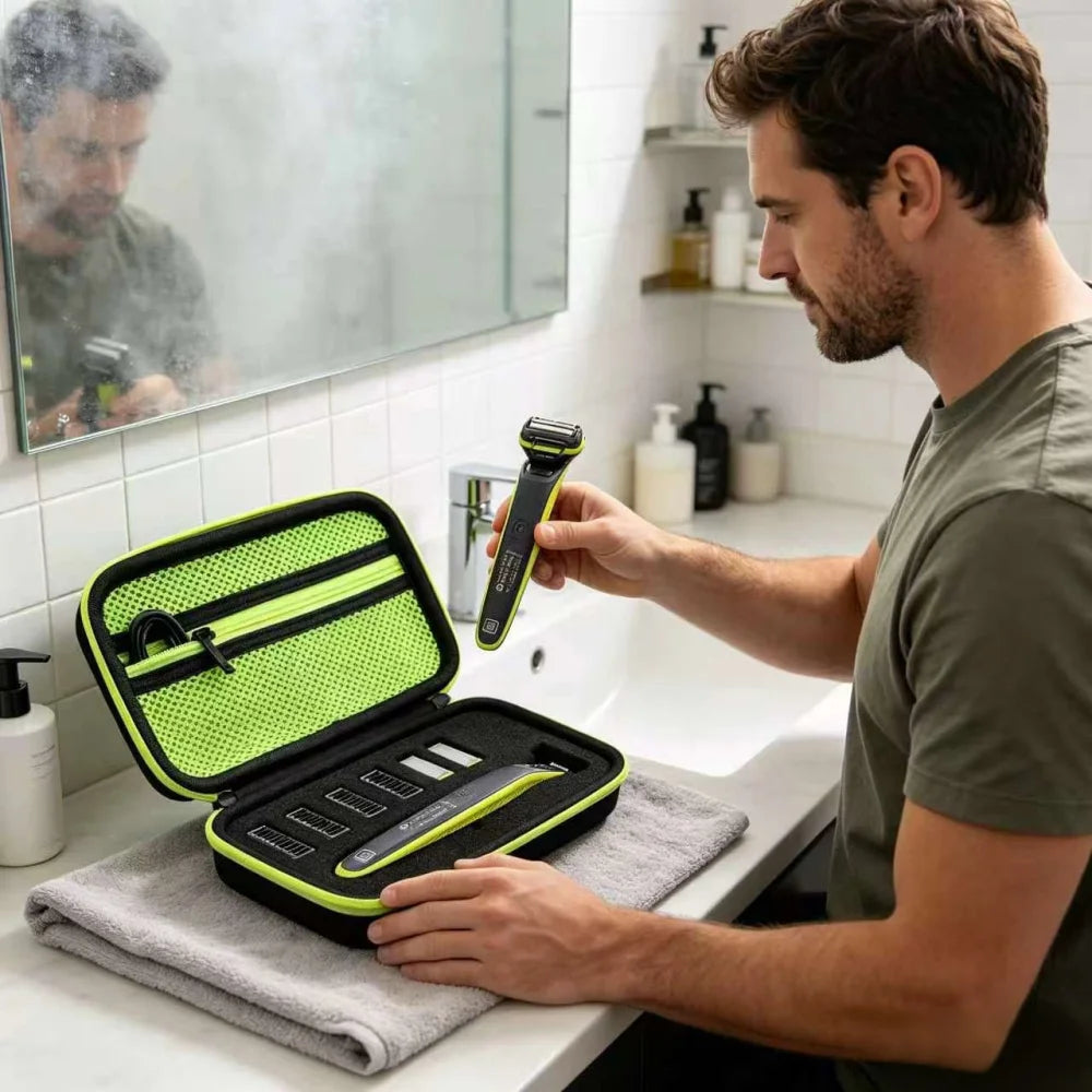 Electric Shaver & Trimmer Storage Case