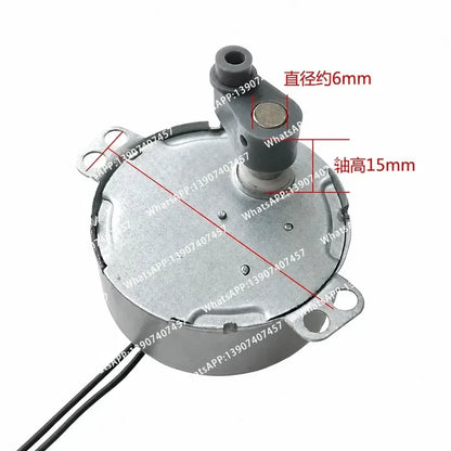 For Fan Synchronous Motor Parts TYJ2.5 5r/min 2.5r/min Replacement Accessory for Home Appliance Repair