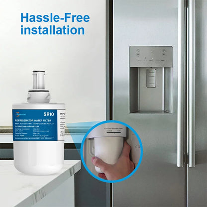 Replacement Refrigerator Water Filter Compatible with Samsung DA29 / 00003G / DA29-00003B / DA29-00003A / HAFCU1 — 1-6 Pack