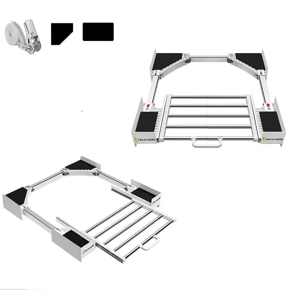 Washer & Dryer Stacking Kit with Pull-Out Drying Rack