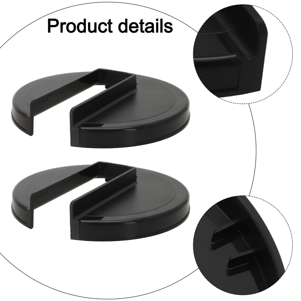 2PCS Brew Basket Lids Compatible with Moccamaster 13114 Coffee Machine Anti Scald Handle for Safe Brewing Experience