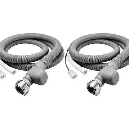SPECIAL OFFER2X Aquastop Inlet Hose Dishwasher 1.85M, Water Hose For Dishwasher & Washing Machine With Water Stop, 3