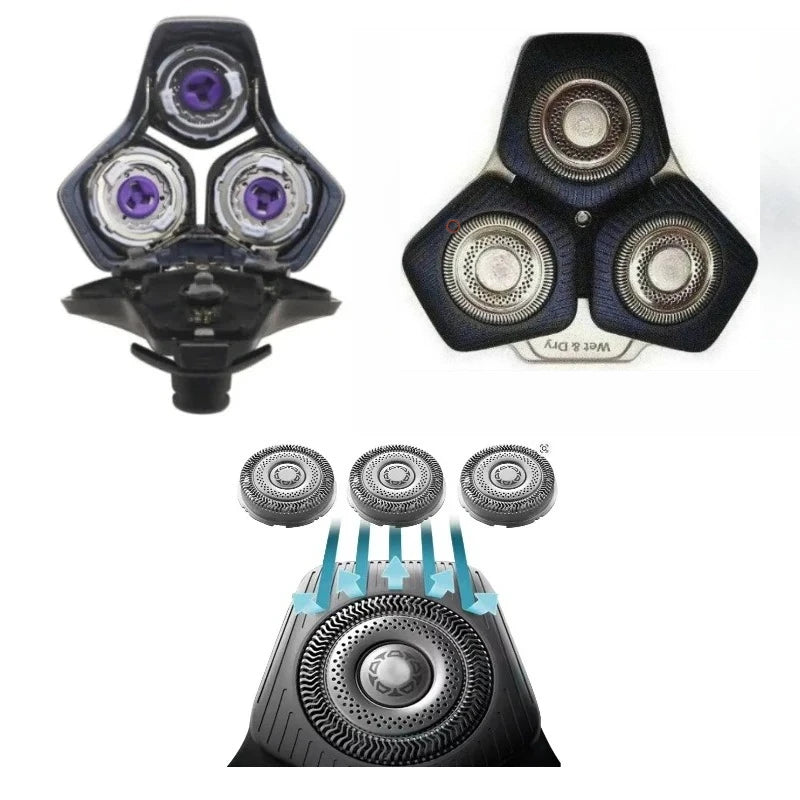 SH91 Replacement Shaver Heads Compatible with Philips Series 9000 — Part Options