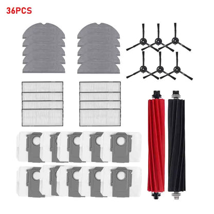 Compatible with Roborock S8 PLUS S8+ S8 Pro Ultra Robot Vacuum Cleaner HEPA Filter Roller Brush Side Brush Mop Pads Dust Bags Spare Parts