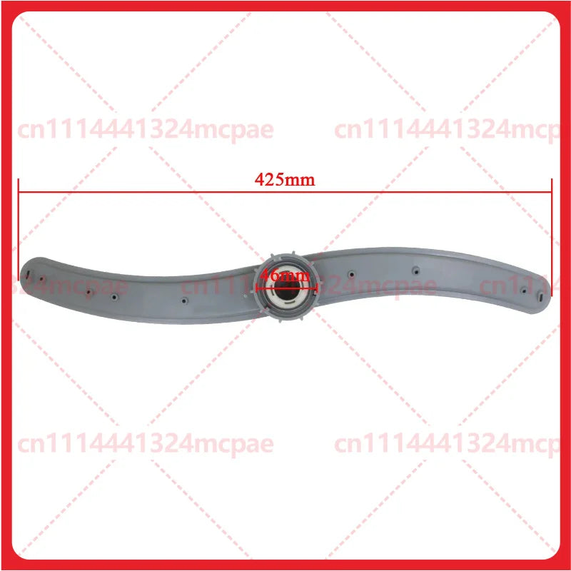 Upper Spray Arm Assembly 12176000009189 for Midea Dishwasher WQP12-9270Y DW7997, Replacement Part