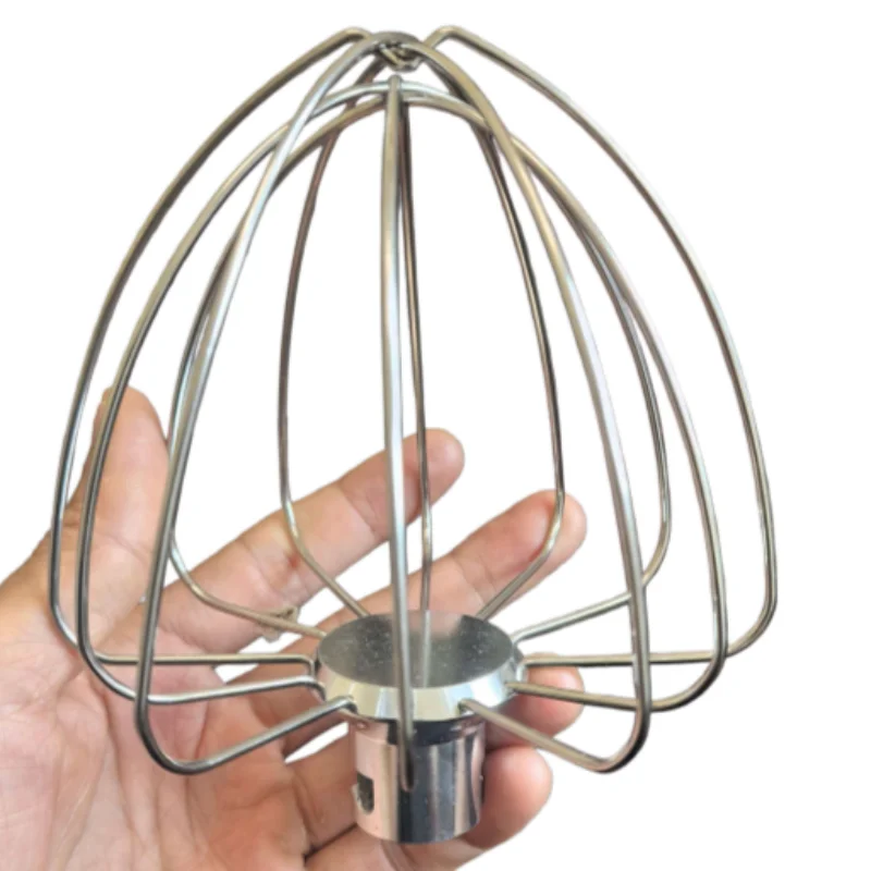 304 Stainless Steel Mixer Whisk for Cookmii 4.5-5L Bowl Replacement Blender Whisker (for Beating Eggs)