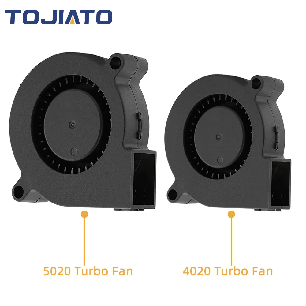 DC Brushless Cooling Fan 2510/3010/4010/5010/5015/6015mm 12V/24V 2Pin Dupont Wire Centrifugal Turbo Blower for 3D Printer Parts