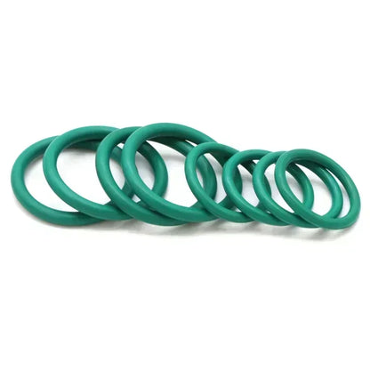 FKM Green O Ring Gasket CS 4mm OD 14mm ~ 130mm 10/50Pcs Fluorine Rubber Sealing Washer Heat Resistant Acid Alkali
