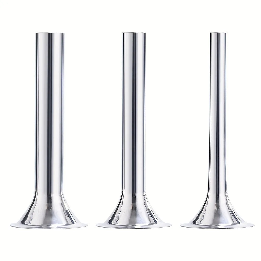 Stainless Steel Sausage Stuffer Tubes for Meat Grinder,Sausage Stuffer Attachment for KitchenAid Stand Mixer