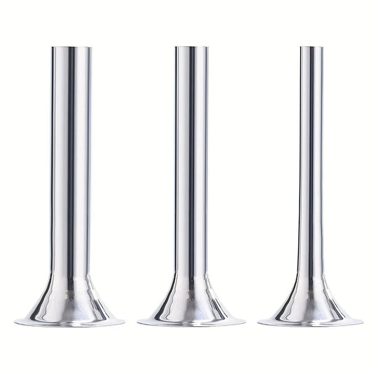 Stainless Steel Sausage Stuffer Tubes for Meat Grinder,Sausage Stuffer Attachment for KitchenAid Stand Mixer