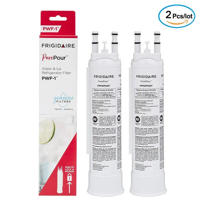 Replacement Refrigerator Water Filter Compatible with Frigidaire FPPWFU01 / PWF-1