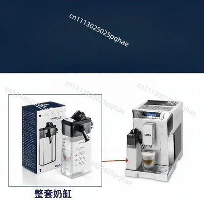 Applicable To Delong Automatic Coffee Machine Milk Tank, Hot and Cold Milk Tank, Full Range of Milk Tank Accessories