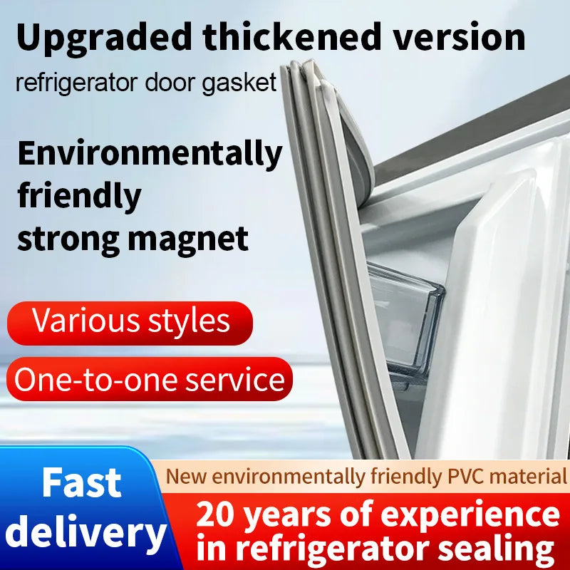 Refrigerator Door Seal — 3M — Rubber — Custom Size