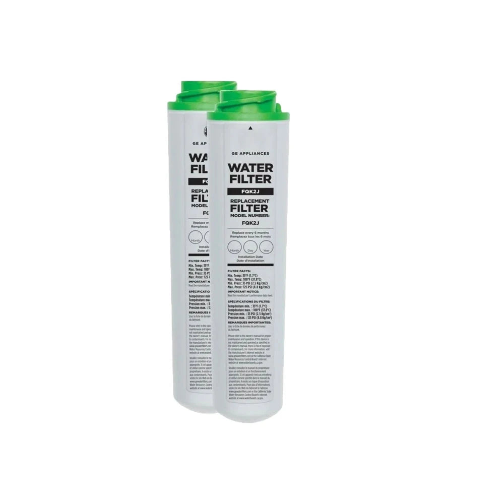 Replacement Water Filter Cartridge Compatible with GE FQK2J / FQK1K / GXSV65R / GQSV65R