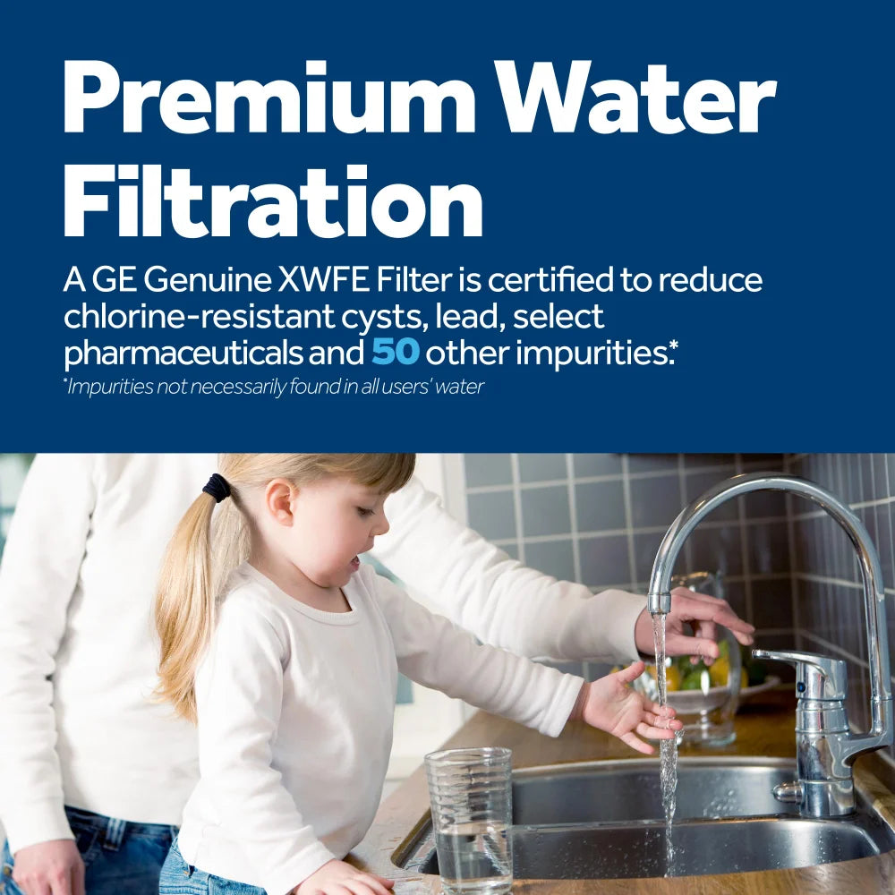 Replacement Refrigerator Water Filter Compatible with GE