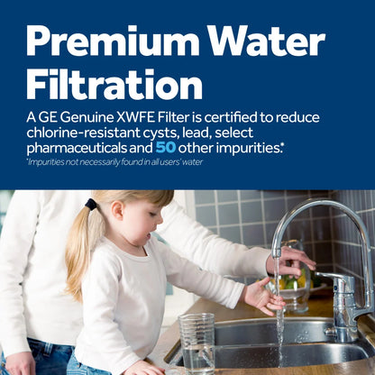 Replacement Refrigerator Water Filter Compatible with GE