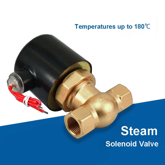 3/4" 1" 1.2" 1.5" 2" Brass Steam Solenoid Valve Normally Closed Solenoid Valve 24V 12V 220V 110V