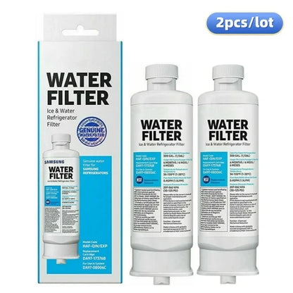 Replacement Refrigerator Water Filter Compatible with Samsung DA97-17376B / RF28R7351SG / DA97-08006C / RF23M8070SR / WS645A