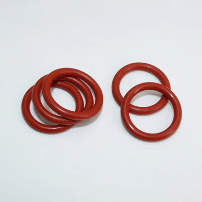 Silicone Red O Ring VMQ ORing Sealing Washer High Temperature Car Automotive Conditioner Plumbing Gaske