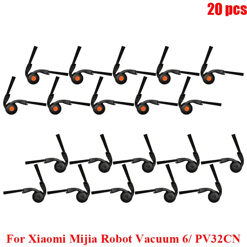 Compatible with Xiaomi Mijia Robot Vacuum 6/ PV32CN Vacuum Cleaner Accessories Main Roller Side Brush Filter Roller Mop Replacement Spare