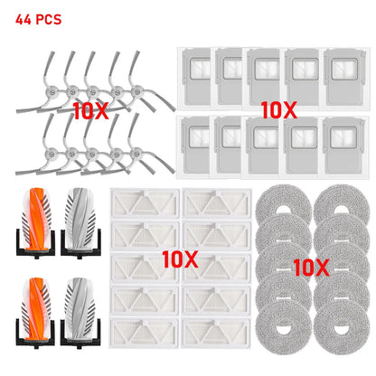 Vacuum Cleaner Part For DJI ROMO P ROMO S ROMO A Filter Mop Pad Dust Bag Roller Side Brush Cleaning Accessories Spare Part