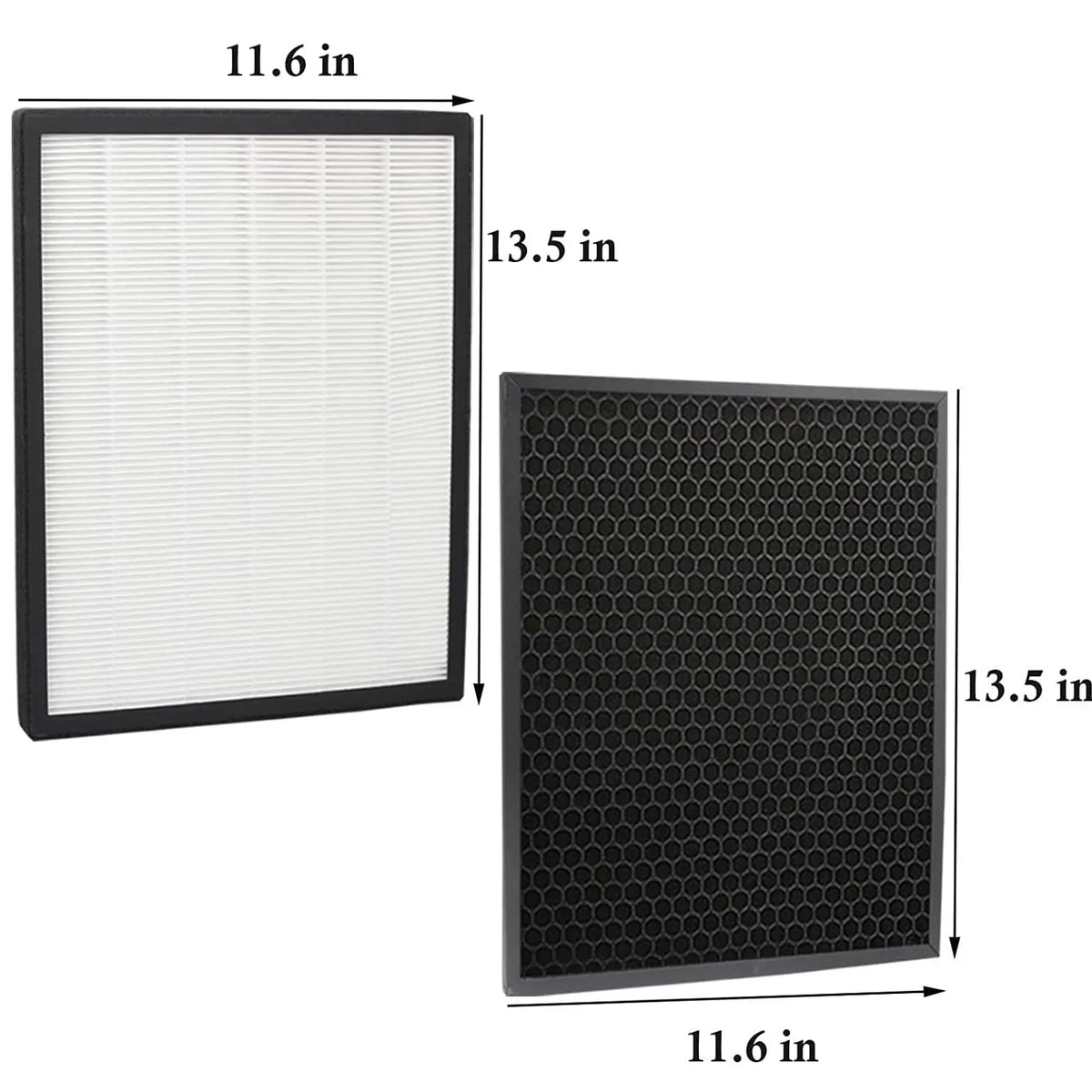 LV-PUR131 Replacement & Activated Carbon Filter for LEVOIT LV-PUR131/LV-PUR131-RF/LV-PUR131S Air Purifier Accessories