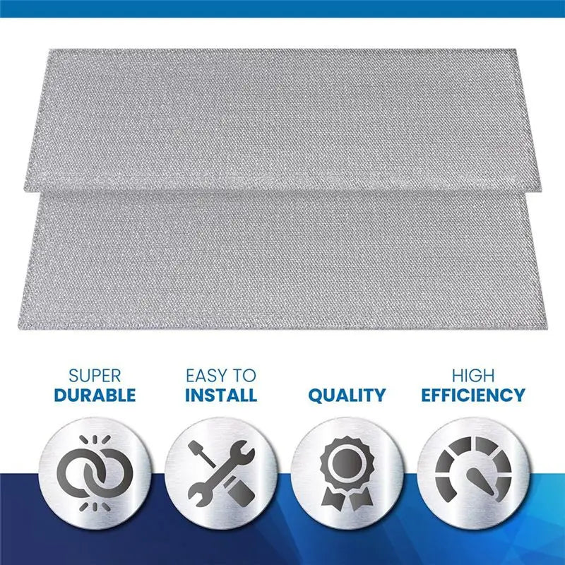 A23Q-For Broan PM390 PM250 Range Hood Grease Filters Range Hood Vent Replacement Parts Grease Filter Screens