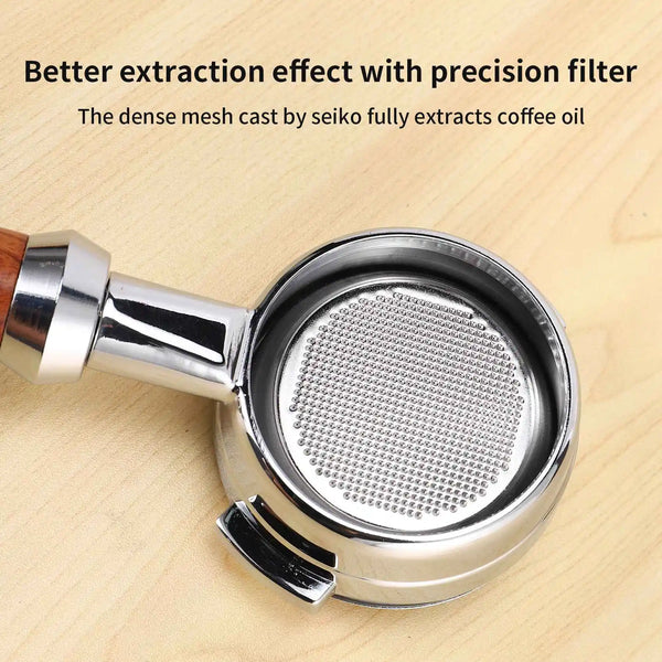 ABWZ-58MM Stainless Steel Coffee Machine Bottomless Portafilter For Nuova Coffee Machine Professional Accessory
