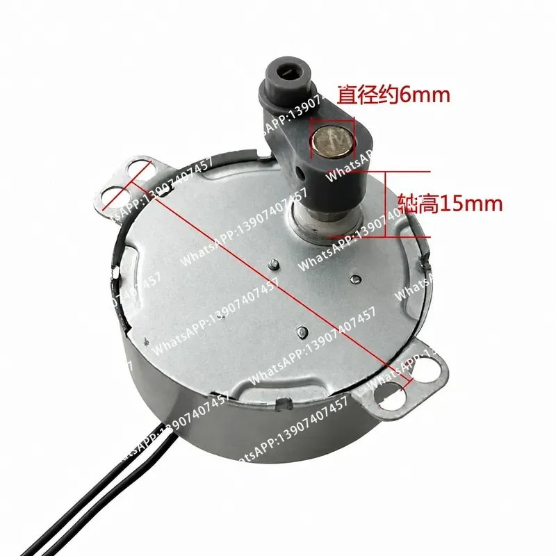 For Fan Synchronous Motor Parts TYJ2.5 5r/min 2.5r/min Replacement Accessory for Home Appliance Repair